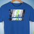 Agender Pride Grunge Exclamation Points Premium Unisex T-Shirt - Royal Blue
